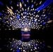UINSTONE Night Lights, 360 Degree Rotating Star Sky Projector Night Lights, Christmas Baby Gifts Nursery Lights-9 Light Color Changing With 4.9 FT (1.5 M) USB Cable For Baby/Children/Kids Bedroom