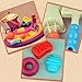 B. toys – Beach Summer Bag Water Playset with Mesh Panel & 11 Funky Sand Toys for Toddlers – Perfect Beach Tote for Kids – Fun Outdoor Water Play 18+ months