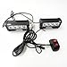 Yehard 4 LED Strobe Lights for Trucks Cars 12V Universal Amber Waterproof Emergency Light
