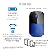 HP Wireless Mouse Z3700, Blue (V0L81AA#ABL)