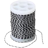 SOPOGER Archery Bow String Serving Thread 131 yard/120 m Durable Nylon Bowstring Serving Thread for Compound Recurve Bow Tying Peep Sight Nock Point