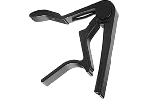 JINWEE Capo，Guitar Capo for Acoustic Electric Bass Guitar Ukulele (black)