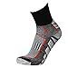 Pure Athlete Running Socks Quarter Length - Lightweight, Thin, Moisture Wicking - Anti-Blister Athletic Sock