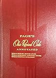 Hardcover Page's Ohio Revised Code Annotated (Title 59, 61, & 63) 2003 Replacement Volume Book