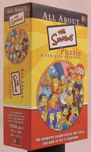 BV Leisure - All About The Simpsons 1000 Piece Jigsaw Puzzle