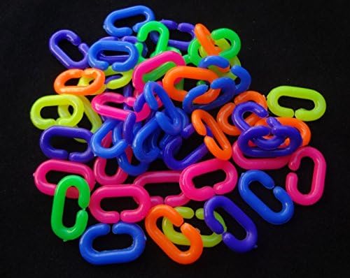 Tapa Parrot Toys African Grey Cockatoo Medium Parrots for Macaws Cockatiel C Chain Links 200 Ea Colorful Colors
