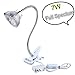 LED Plant Grow Light by SKENOY, Superior 7W Power, Strong Spring Clamp, Flexible 360 Degree Neck, Wide Illumination, Focused Wavelengths for Plant Development, Perfect for Hydroponic Indoor Planting