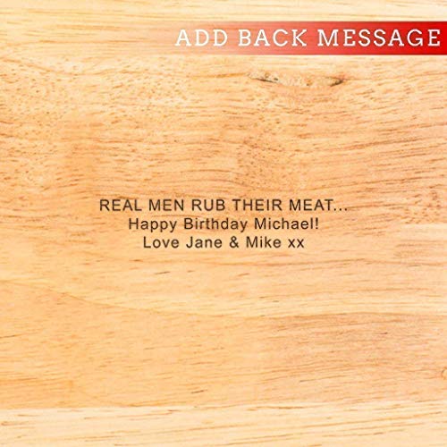 Personalized Fathers Day Gifts - Wooden BBQ Cutting Board/Grilling Gifts For Men / / James Bond Licensed To Grill/Funny Novelty Gift Idea - 12x8" - Thumbnail 4