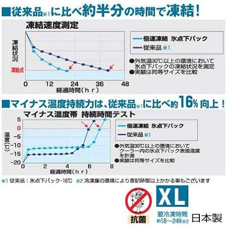 Amazon ロゴス ハイパー氷点下クーラー Sl 保冷剤 倍速凍結 氷点下パック Xl 3点セット R16bj002 ロゴス Logos クーラーボックス