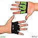 The Gripper Glove | Fit Four Callus Guard Fitness Gloves for WODs, Weightlifting & Cross Training Athletes - Enhanced Silicone Grip Palm (Green, Small)