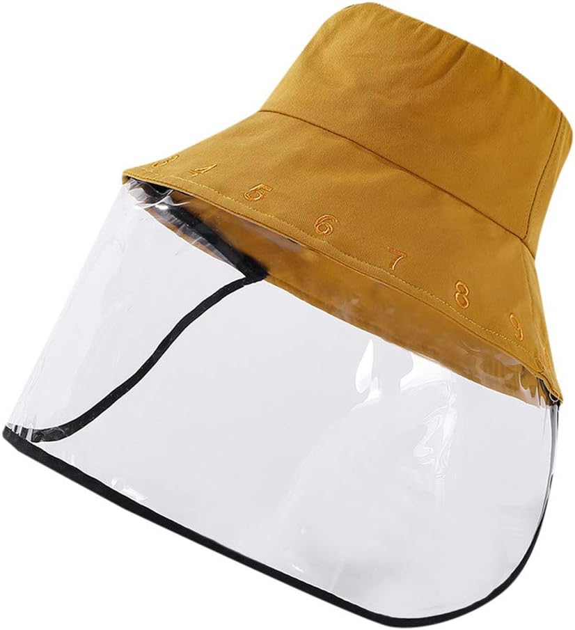 MORCHAN Multifunction Protective Hats, Anti-Spitting Face Mask Cover, Removable Baseball Cap&Mask, Viruses Isolation Cap, Adjustable Size Waterproof&Dust-proof Outdoor Sun Shade Fisherman Cap