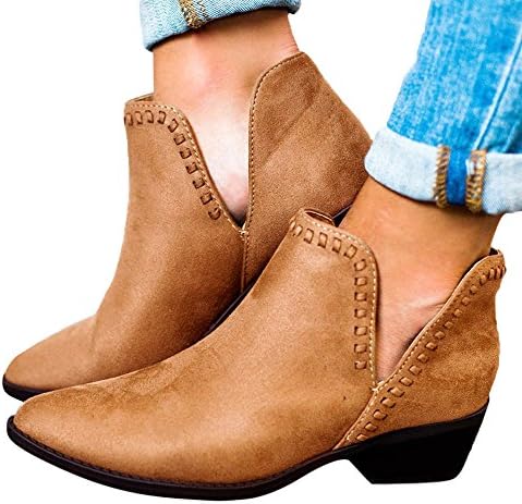 TnaIolr Women Autumn Shoes Winter Fashion Ankle Boots Solid Leather Ladies Shoes Short Boots Black
