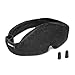 Cabeau Midnight Magic Sleep Mask – Adjust Padded Nose Strip to Block or Blackout Light - for Home and Travel - Soft Plush Fabric – Eye Liners Keep Fabric Away from Eyelids - Memory Foam Earplugs