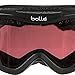 Bolle Carve Snow Goggles (Matte Black, Vermillon Gun Lens)