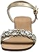 Dune London Women's Mahala Dress Sandal, Gold, 8 M US