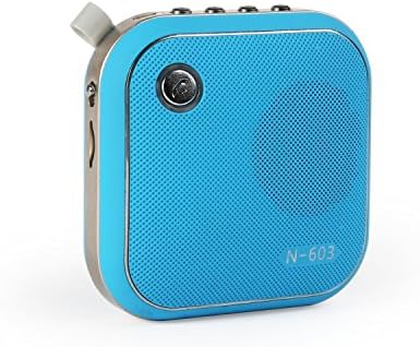 Bluetooth Speaker Portable, BESTING Wireless Outdoor Sport Speakers, Compact Mini Size Audio Mp3 Player Powerful Sound With Climbing Hook for iPhone iPad iPod Samsung Lamptop, Blue