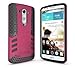Hyperion Titan 2-piece Premium Hybrid Protective Case / Cover for LG Optimus G3 Cell Phone (Fits all LG Optimus G3 [Possible model numbers: D850, D830, VS985, D851, D972] US and International models and carriers) **2 Year NO HASSLE Warranty** - PINK