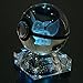 S-SO K9 Crystal ball 3D Eevee Night Bedroom LED desk table RGB 7 color changing Light la