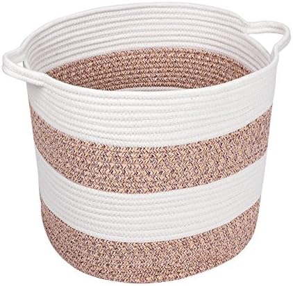 EGOERA Polyester Storage Baskets, Collapsible & Convenient Laundry Bin/Laundry Basket/Laundry Hamper/Home Storage Solution for Office, Bedroom, Clothes, Toys