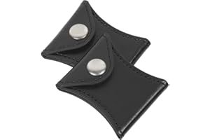 Universal Comfort Auto Adjuster Positioner Locking Clip Protector, ANDTOBO Vehicle Car Safety Buckle ​for Adults Kids Children (2 Pack, Black)