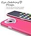 VENA Galaxy S8 Plus Case, [vLove][Heart-Shape | Dual Layer Protection] Hybrid Bumper Cover for Samsung Galaxy S8+ (Hot Pink/Rose Pink)