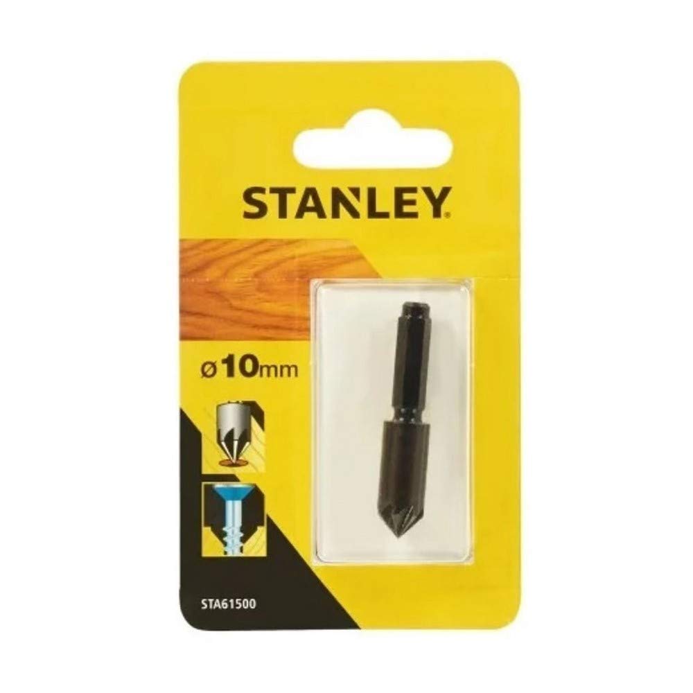 Stanley STA61500-XJ Drill Bit/Drill Bits (Drill, Countersink Drill Bit, Wood, Hex Shank, Black, Blister)