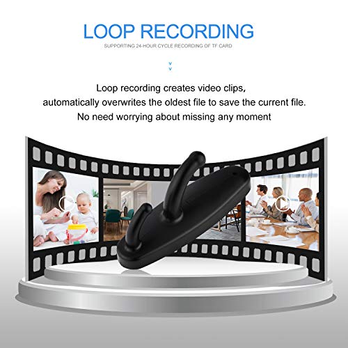 Clothes Hook Hidden Camera, NANIBO HD 1080P Spy Camera Clothes Hook