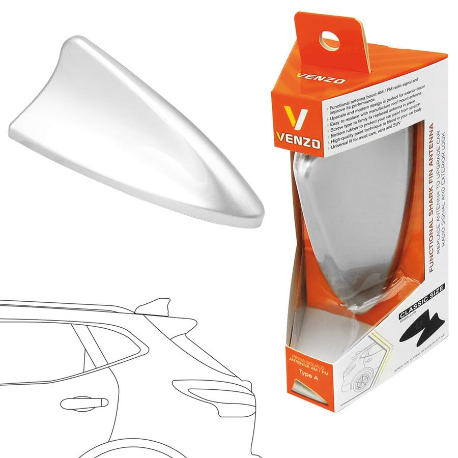 Venzo 1522090 Antennas, Silver