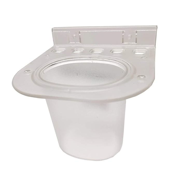 DALUCI Tumbler, Unbreakable, Wall Mount Plastic Bathroom Tumbler Holder