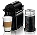 Nespresso Inissia by De’Longhi Espresso Machine with Aeroccino3 Frother EN80BAE , Black