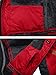 Wantdo Women's Waterproof Mountain Jacket Fleece Ski Jacket US XL Red X-Large