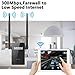 MSRM US302 300Mbps Wi-Fi Range Extender With Dual External Antennas Full Coveragage 360 Degree