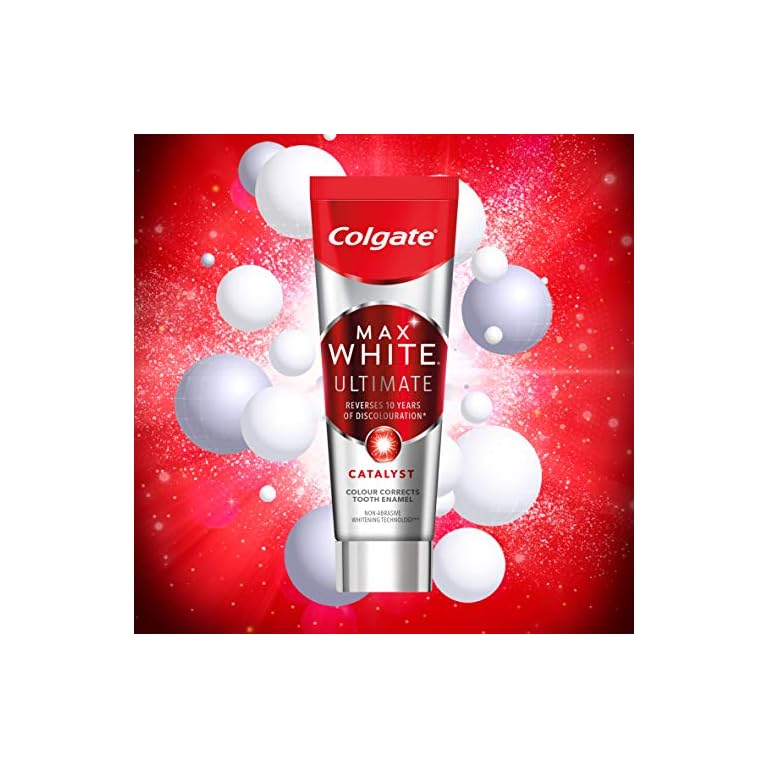 Colgate Max White Ultimate Catalyst Toothpaste 75 ml, Teeth Whitening