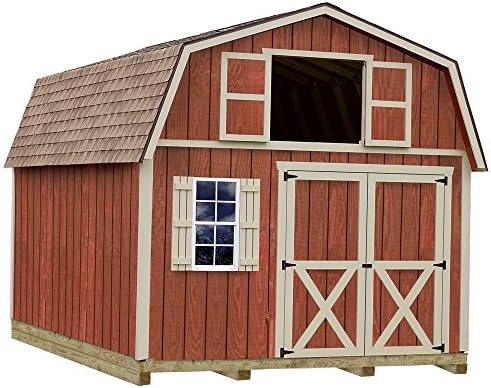 Amazon Com Best Barns Millcreek 12 Ft X 20 Ft Wood Storage Shed