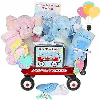 baby wagon gift basket