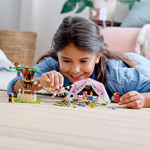 LEGO 41392 Friends Camping in Heartlake City Set mit Mini Puppen Olivia & Mia und Zelt, Spielzeug ab 6 Jahren für Mädchen und Jungen – Bild 7