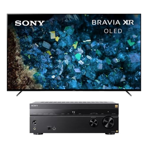 Sony XR55A80L BRAVIA XR 55" Class A80L OLED 4K HDR Google TV (2023) with STRAZ1000ES 7.2