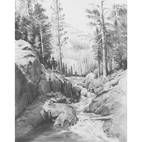 Royal Brush Sketching Made Easy Kit, 9 by 12-Inch, Shadow Lake