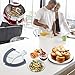 Gvode Flex Edge Beater Works with KitchenAid Bowl-Lift Stand Mixer 6 quart-Flat beater with silicone edge