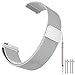 Ritche 18mm 20mm 22mm Quick Release Watch Strap Mesh Loop Stainless Steel Milanese Replacement Band