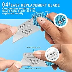NIUTA Folding Utility Knife, box cutter Pocket