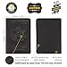 Shvigel US Leather Passport Book Cover - Thin American Travel Passport Holder - Premium International USA Passport Protector Case for Women Men (Black Vintage)