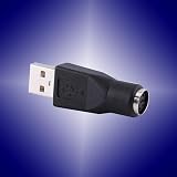 Bewinner USB to PS2 Adapter 2.0 A Male to PS2 Female Converter Mouse Keyboard view 8