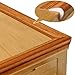 BABY MATE New Generation Baby Proofing Edge Guards & Corner Guards Set(20' Feet/6M Edges & Tapes + 4 Corners, Light Oak) - Child Proof Corner Guard Foam Bumper Kit Roving Bumpers for Coffee Table NGT