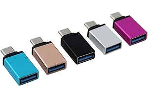 1 Pcs OTG Converter Type-C to USB-A 3.0 Female Connector Sturdy and Practical