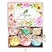 EasySPA Large Bath Bombs Gift Set - 6 x 5oz Premium Aromatherapy Essential Bath Fizzies - Gift For Women, Mom, Girls, Teens, Her - Best For Relaxation