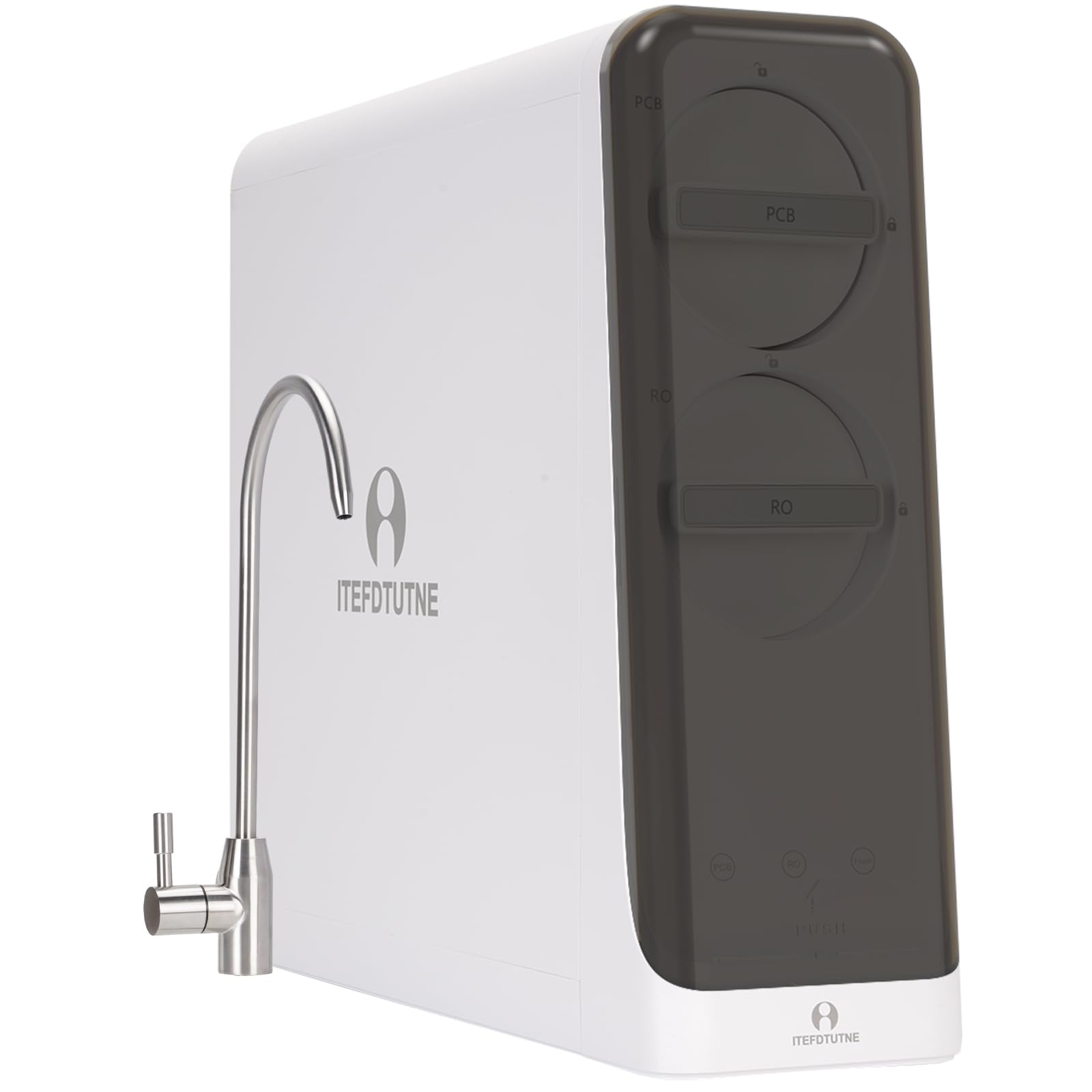 Photo 1 of ITEFDTUTNE 600 GPD Reverse Osmosis System, 8 Stage Tankless RO Water Filter System, Under Sink Water Filtration System, Reduces PFAS TDS, Under Sink RO System, 1:1 Pure to Drain, FCC Listed