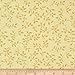 108'' Wide Quilt Backing Folio Vines Pale Yellow, Fabric by the Yard