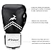 Trideer Pro Grade Boxing Gloves, Kickboxing Bagwork Gel Sparring Training Gloves, Muay Thai Style Punching Bag Mitts, Fight Gloves Men & Women (Black & White, 10 oz)