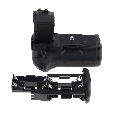 perfk Battery Grip Power Pack para Canon EOS 550d 600d 650d 700d ...